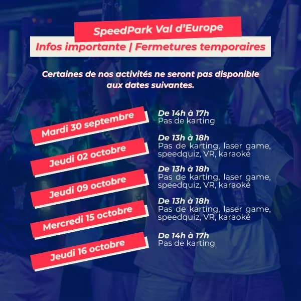 SpeedPark Val d'Europe