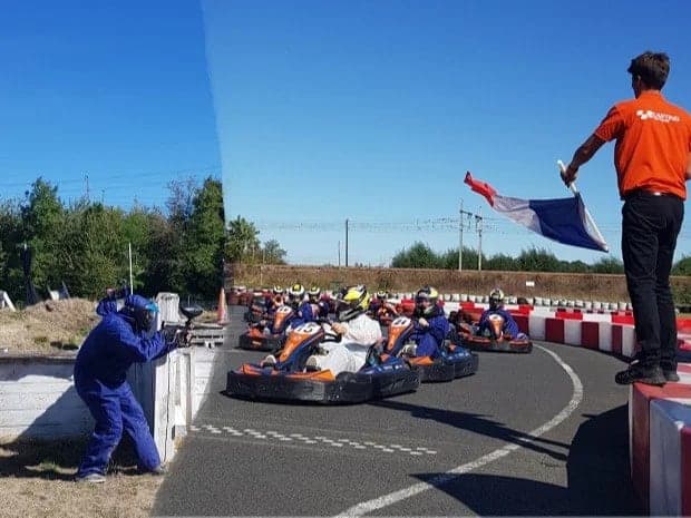 e-Karting et Paintball du Revermont