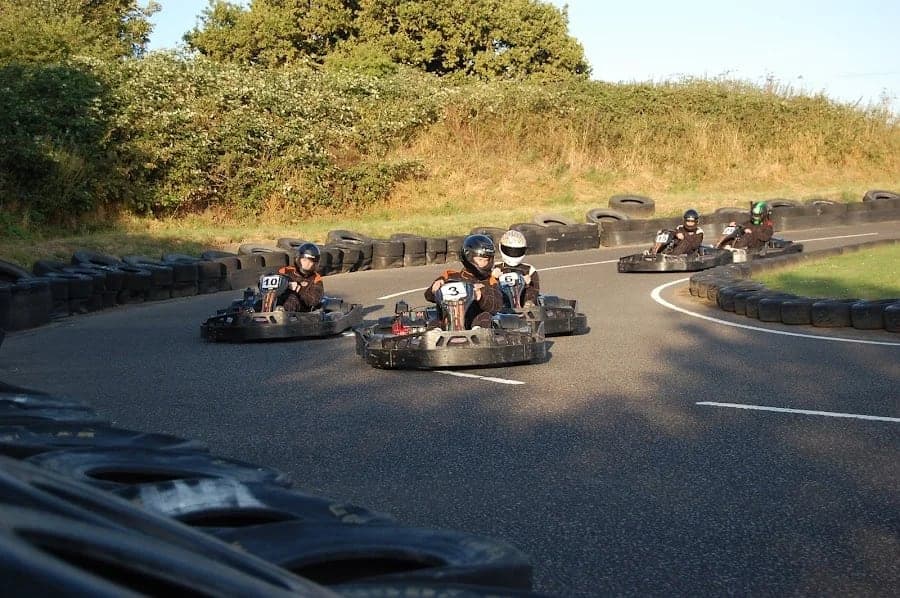 Karting at Haynes