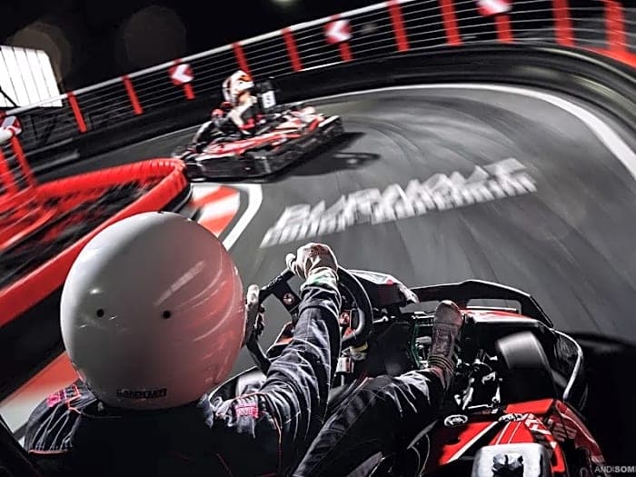 Burnout Celler Kartbahn