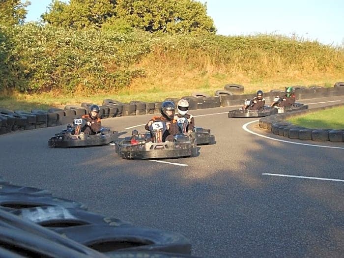 Karting at Haynes