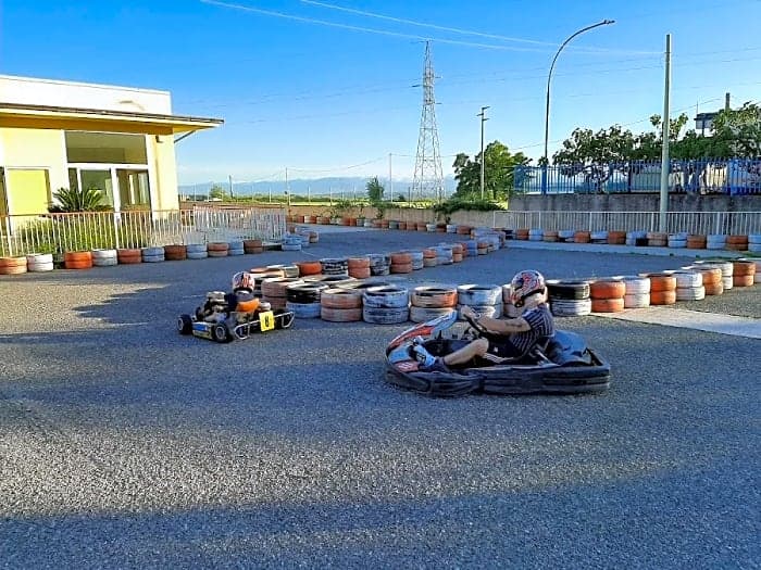 Ayrton pista kart